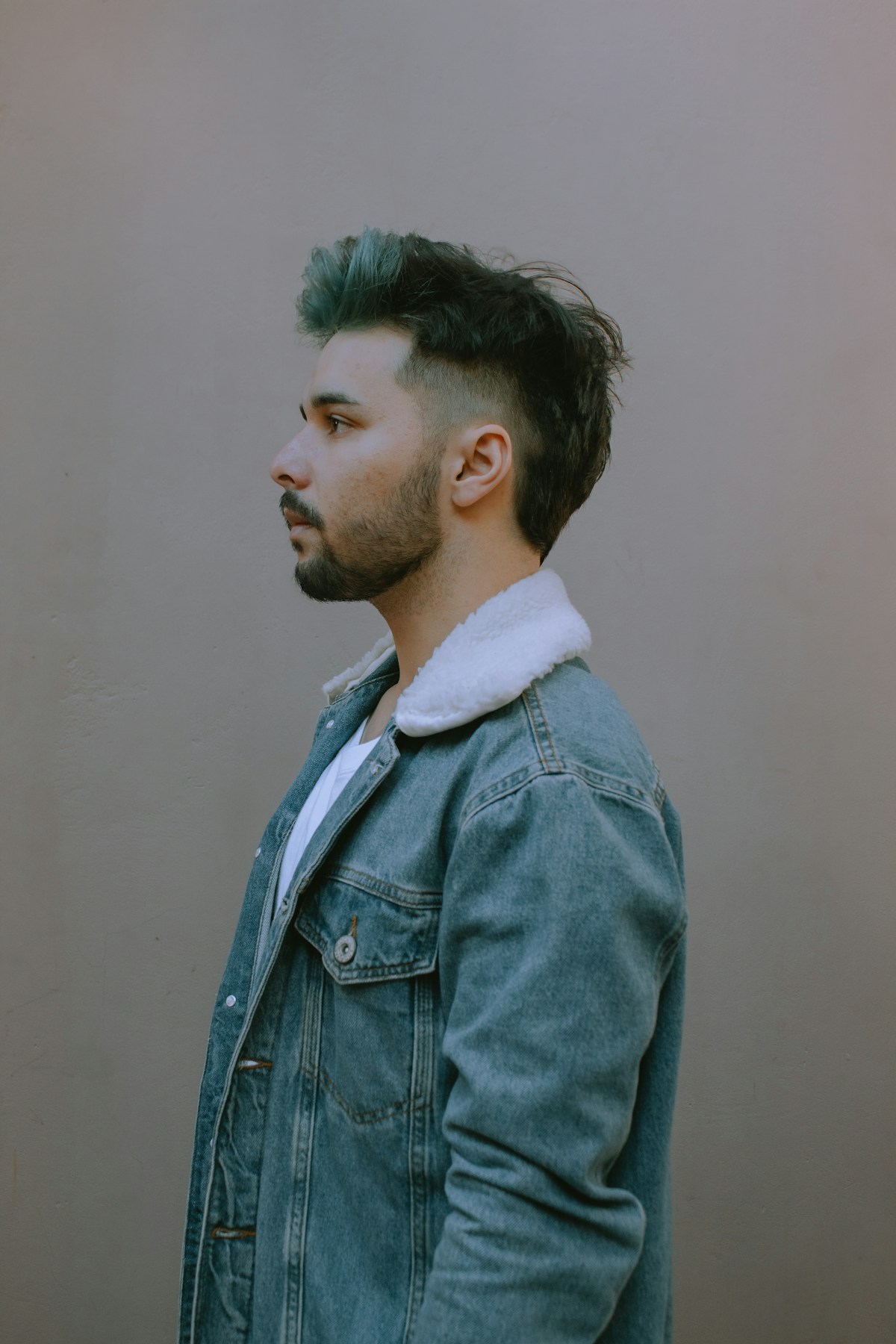 Taper fade vu de profil